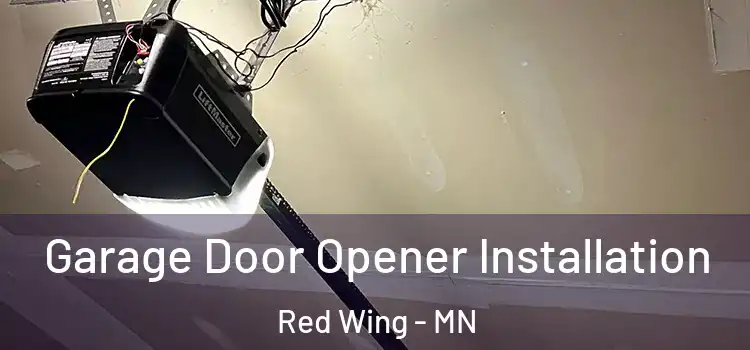  Garage Door Opener Installation Red Wing - MN